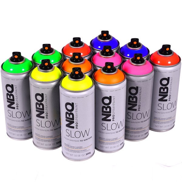 NBQ "New Slow" 12er Box Fluor (12x400ml)