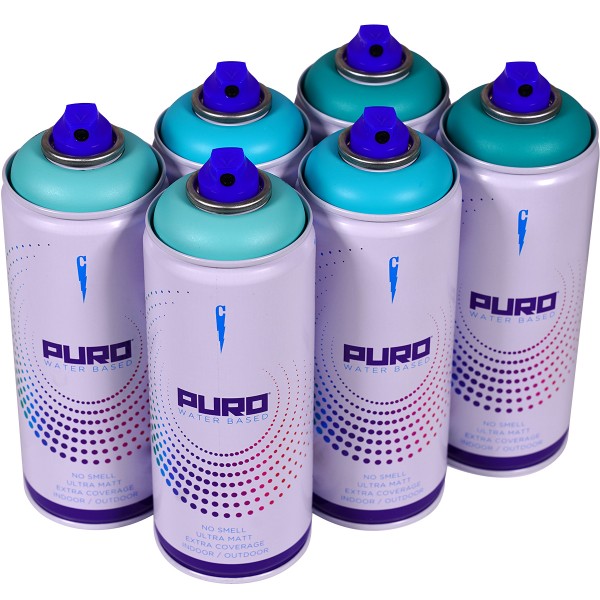 Clash "Puro" Water Based - Baby Boy Tones (6x400ml)