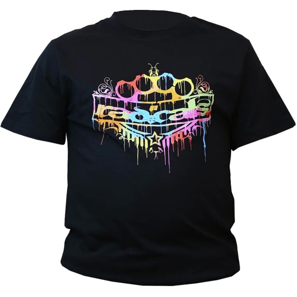 RCS (Radicals) T-Shirt "Drippy Logo" Black/Multicolor