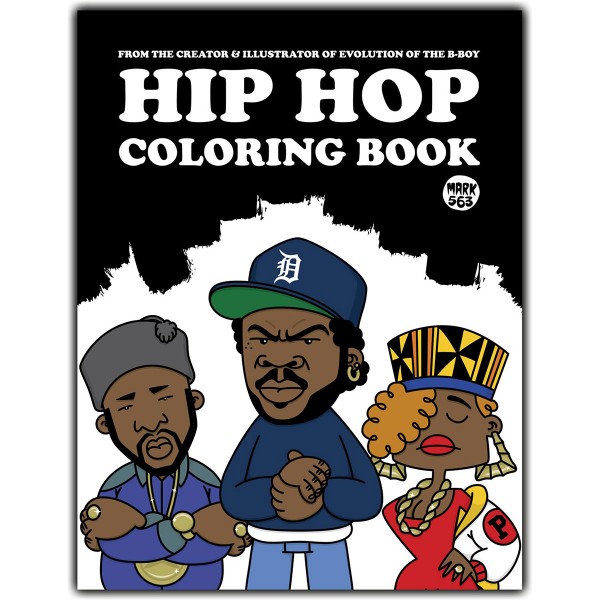 Ausmalbuch "Hip Hop Coloring Book"