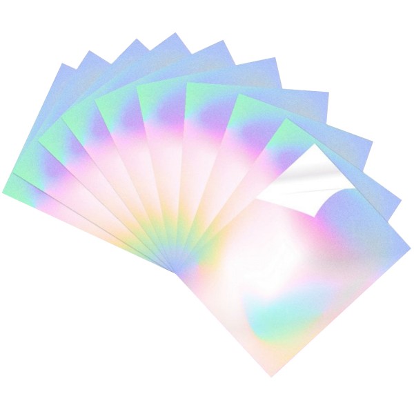 Eggshell Sticker "Holographic Sticker Sheets" 10 Stk.- A4