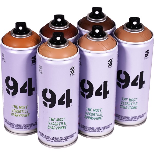 MTN 94 "Multi Color Sixpack - Bistro Tones" (6x400ml)