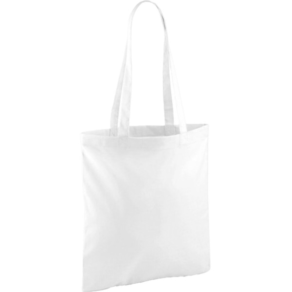 Jutebeutel White - Lange Henkel