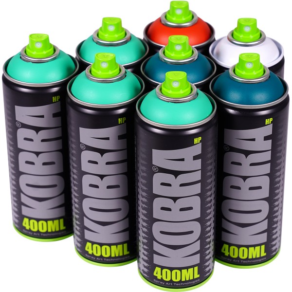 Kobra "New HP 8er Set - Fresh Flash Tones" (8x400ml)