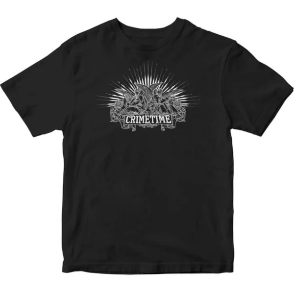 T-Shirt "Crime Time" Black
