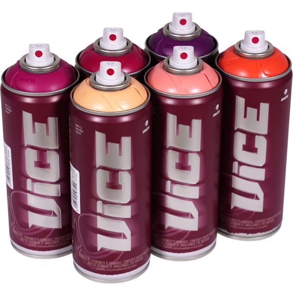 MTN "Vice" Sixpack Hot Candy Tones (6x400ml)